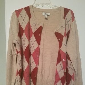 Argyle Cardigan